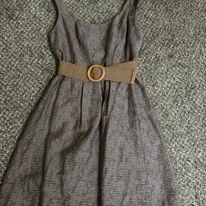 Nine West Taupe Textured Fabric